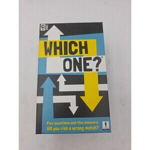 Which One? Party Table Top Game By Ginger Fox Games New & Sealed Made in England